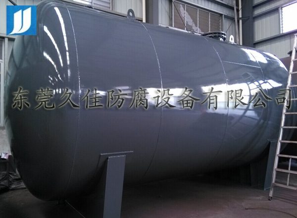 电厂行业—湖南湘潭98%浓硫酸储罐（钢衬PE）案例